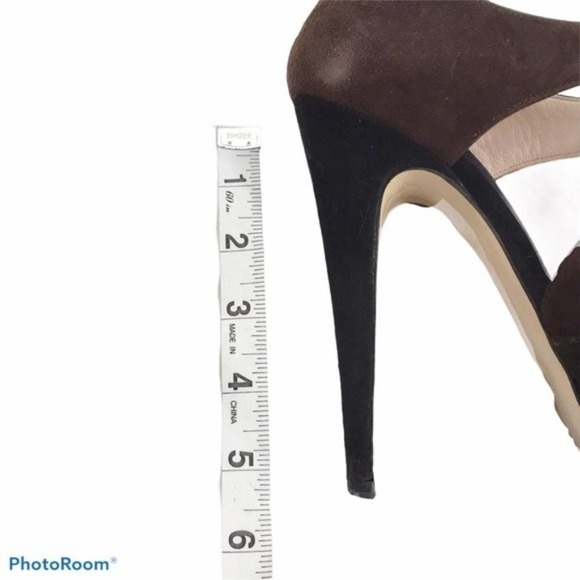 Miu Miu Camoscio Bicolo colorblock suede pumps - Picture 15 of 16